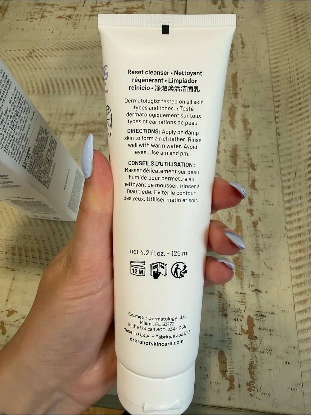 NWT Dr. Brandt Reset Cleanser